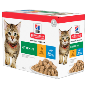 Science Plan - Kitten Multipack (Huhn & Fisch) Beutel