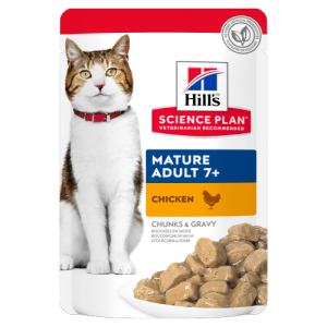 Science Plan - Feline Mature Adult 7+ Huhn Beutel