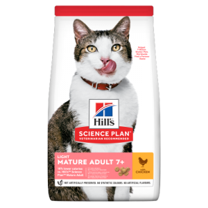 Science Plan - Feline Mature Adult 7+ Light Huhn