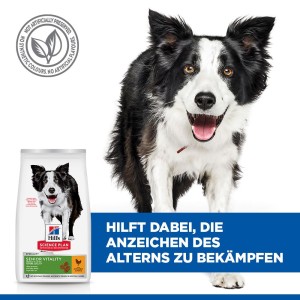 Science Plan - Canine Senior Vitality 7+ Medium Huhn & Reis