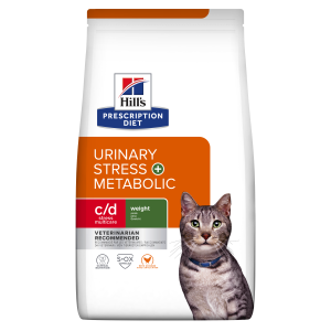 Prescription Diet - Feline c/d Multicare Stress Urinary Care + Metabolic Huhn