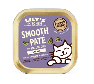 Lily's Kitchen Feline Senior Huhn Paté Schalen